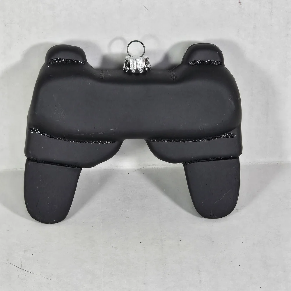 Black Multi-Color Gaming Controller Ornament